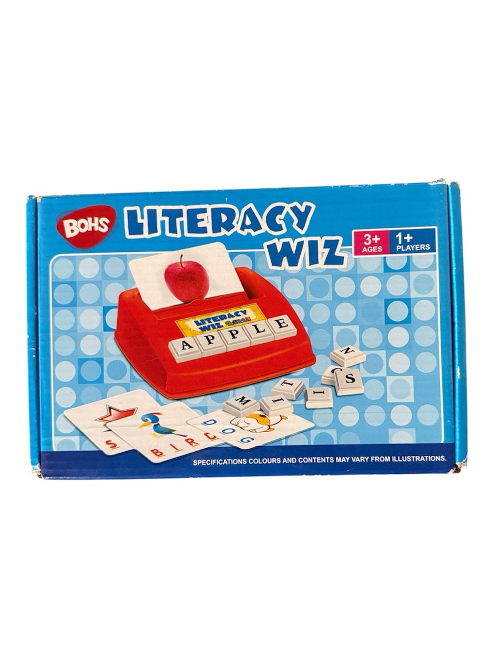 BOHS ENGLISH LITERACY WIZ FUN GAME UPPER CASE SIGHT WORDS WORD RECOGNITION